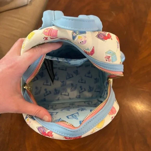 Loungefly Disney Princess Books Classics Mini Backpack - Picture 4 of 7